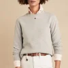 Monogram Crew Neck Sweat (Grit Marl)
