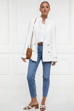 Monogram Mule (Tan Canvas)