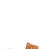 Monogram Slides (Tan Leather)
