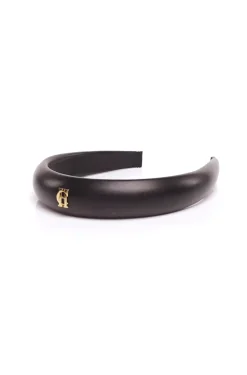 Narrow Headband (Black PU)