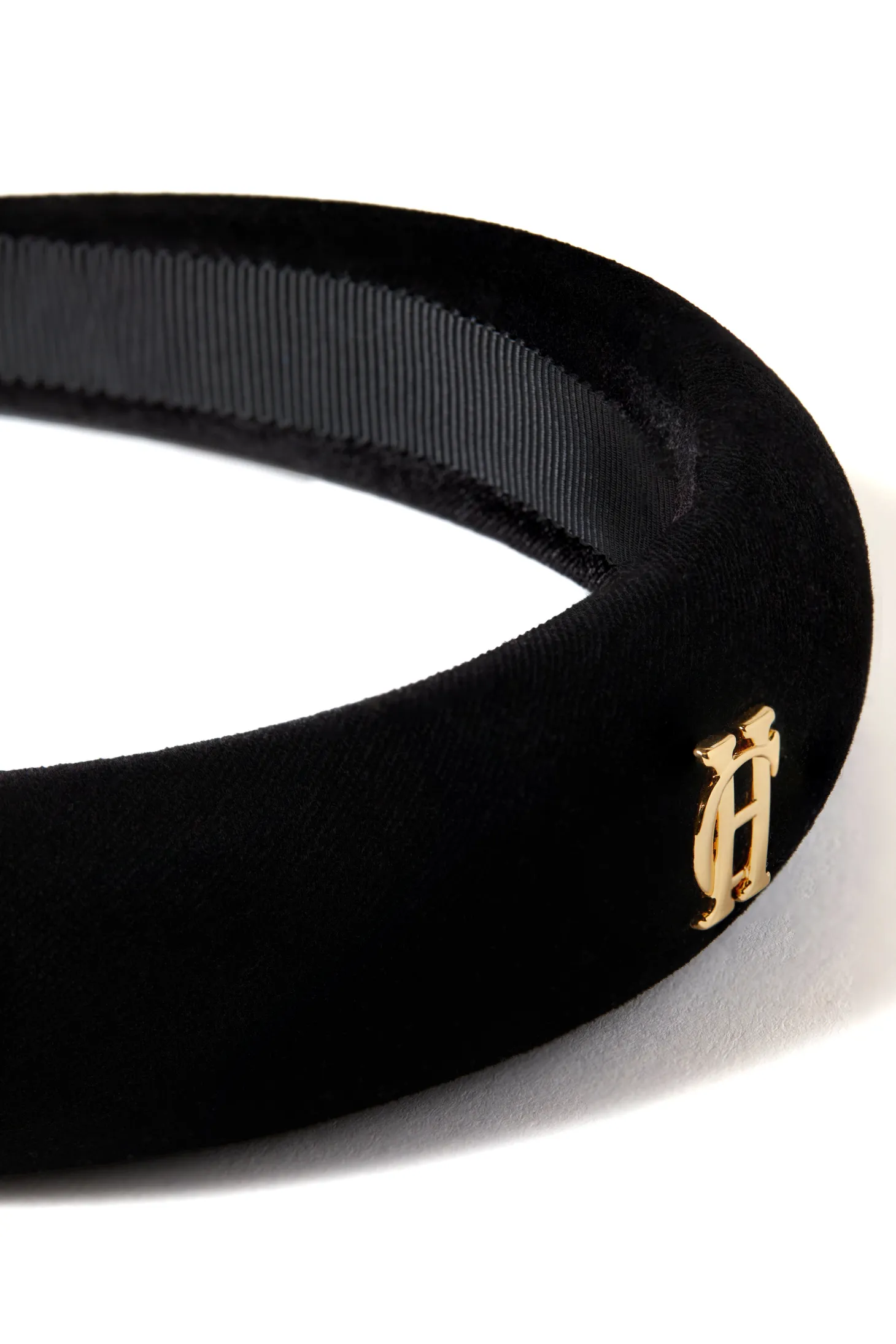 Narrow Headband (Black Velvet)