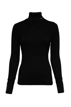 Painswick Roll Neck (Black)