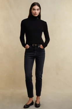 Painswick Roll Neck (Black)
