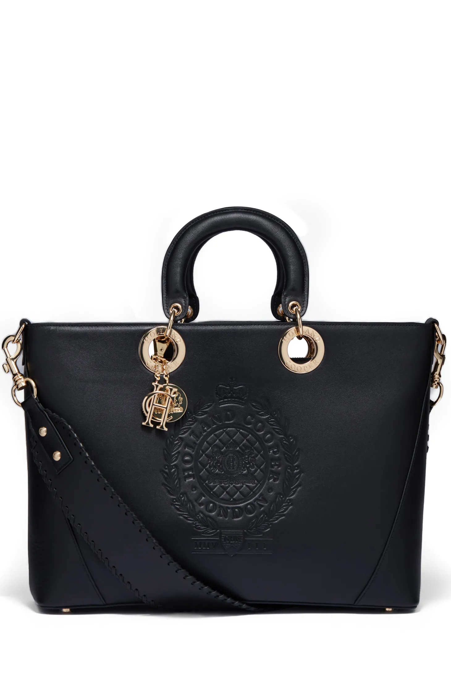 Regency Leather Tote (Black)