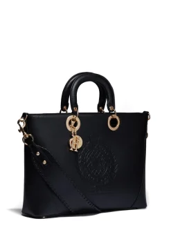 Regency Leather Tote (Black)