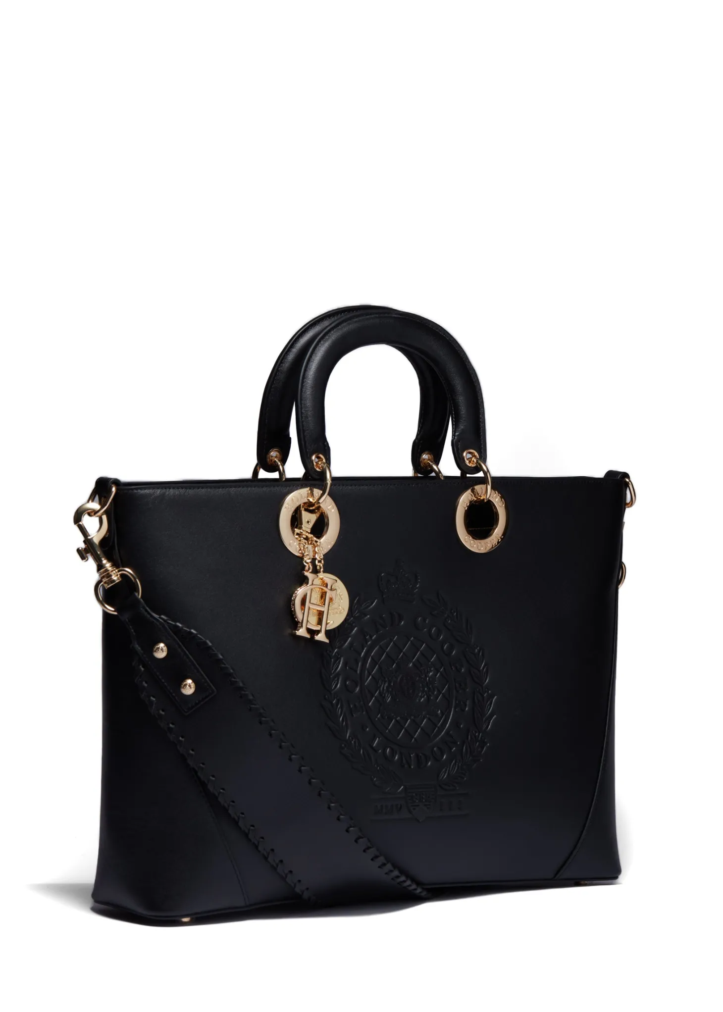 Regency Leather Tote (Black)