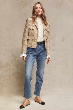 Richmond Jacket (Camel Sparkle Tweed)