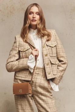 Richmond Jacket (Camel Sparkle Tweed)