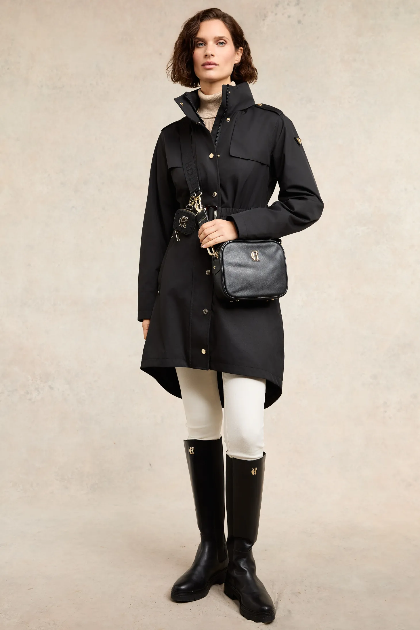 Rosedale Waterproof Parka (Black)