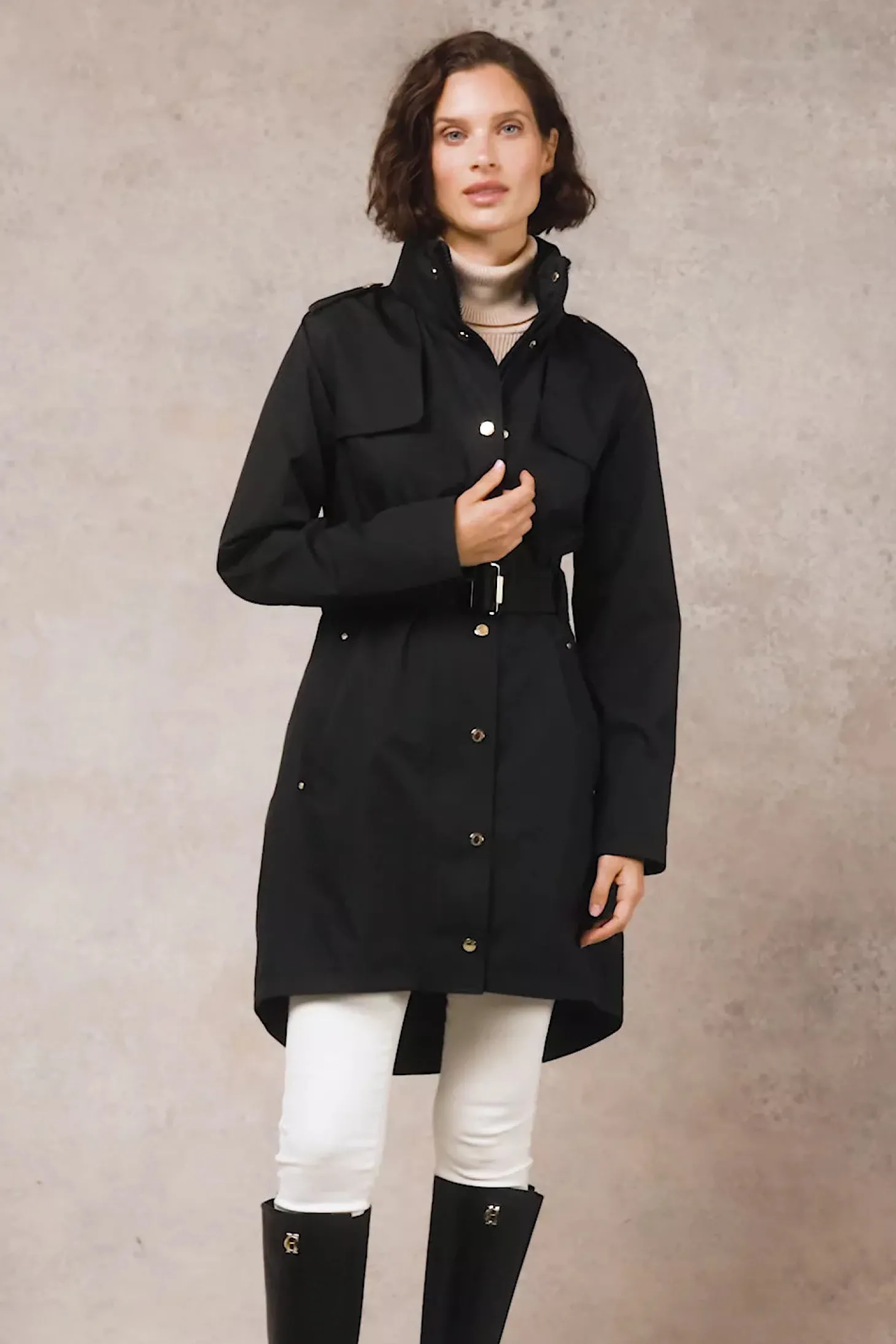 Rosedale Waterproof Parka (Black)
