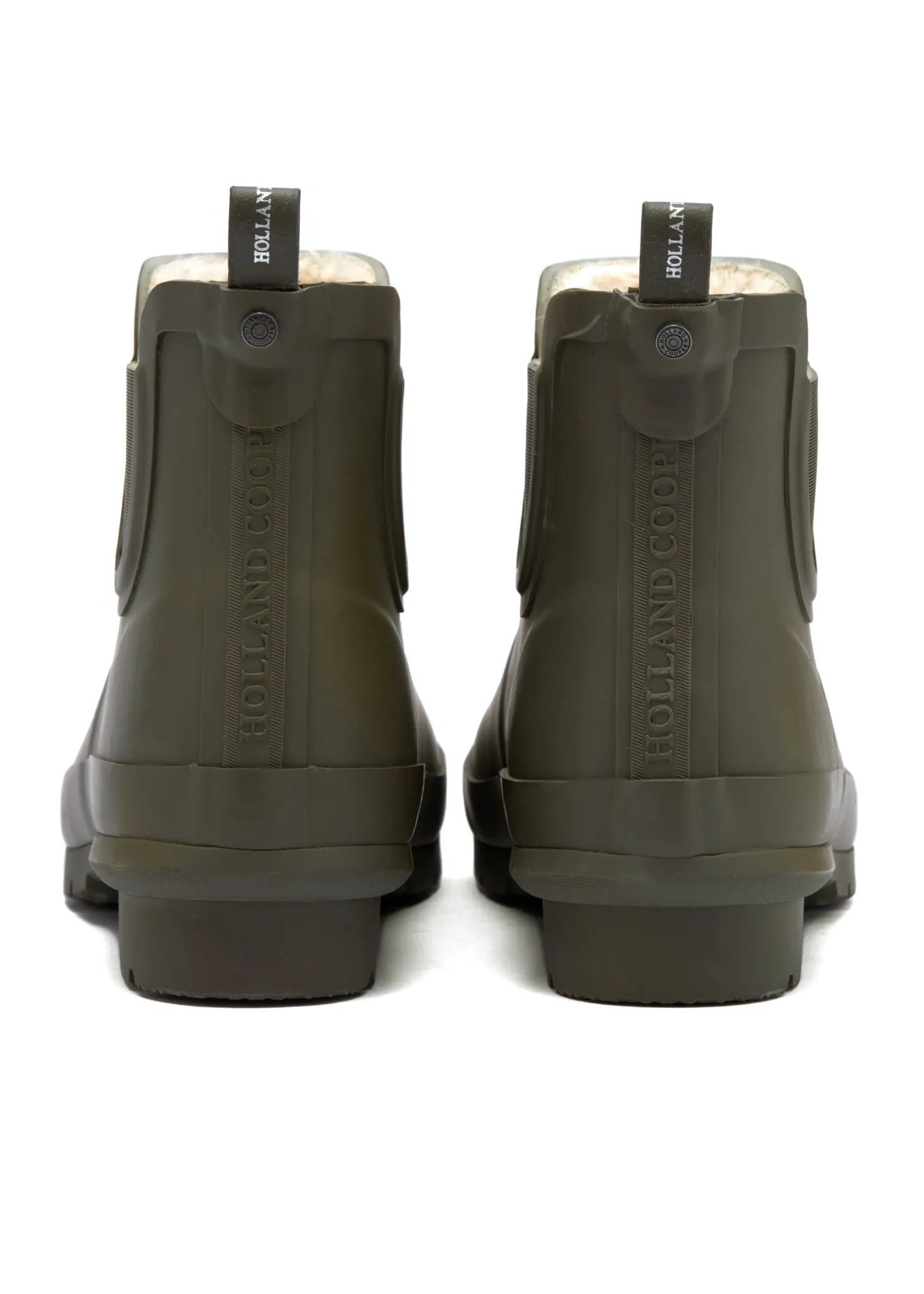 Rubber Chelsea Boot (Matte Green Gunmetal)