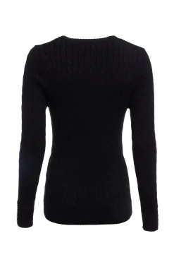 Seattle V-Neck Knit (Black)