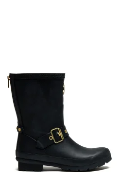 Sherpa Lined Chelsea Wellington (Matte Black)