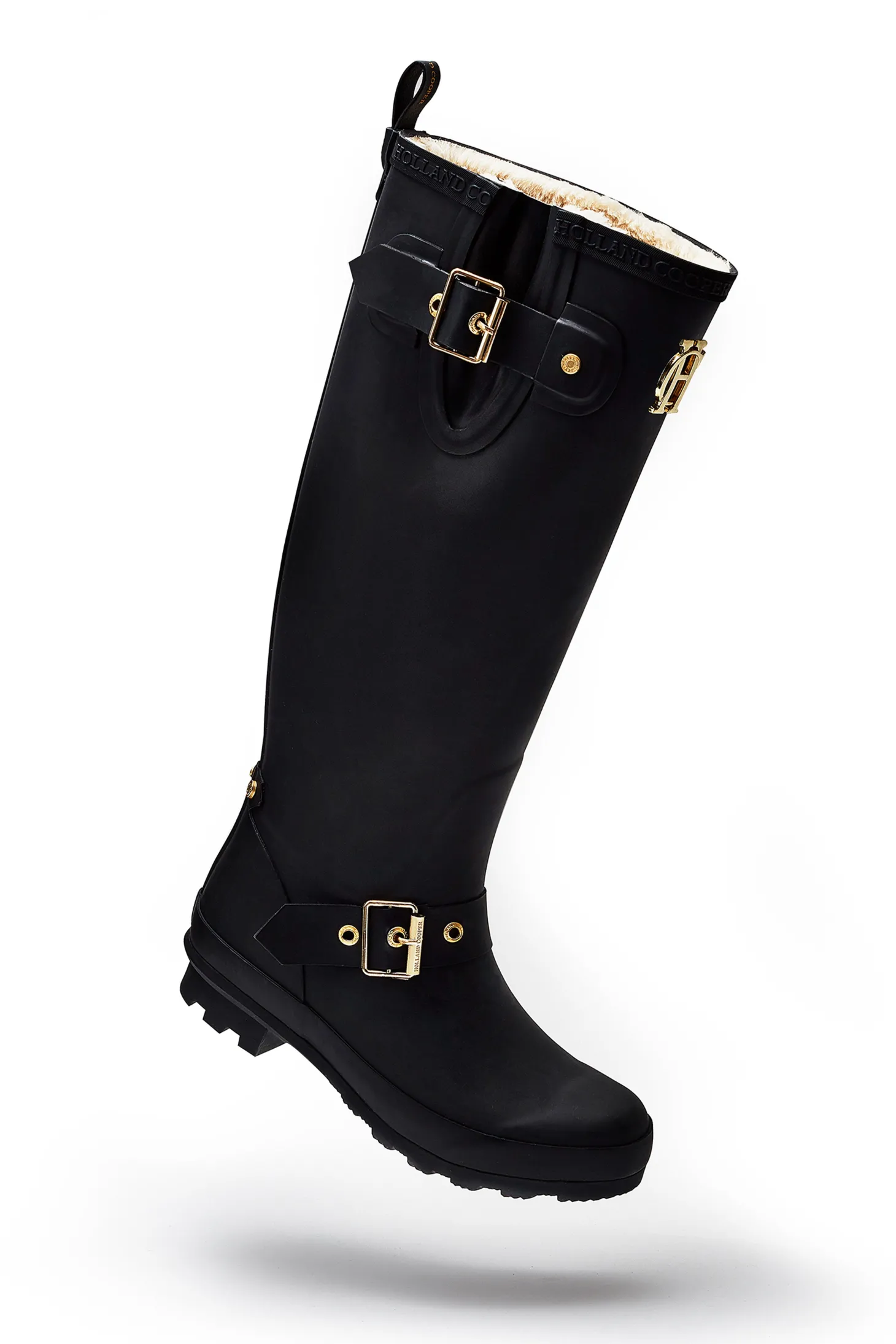 Sherpa Lined Regency Wellington (Matte Black)