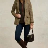 Single Breasted Field Blazer (Hailes Green Tweed)