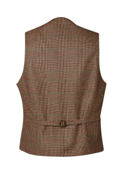 St James Waistcoat (Clarence Check Forest)