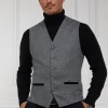 St James Waistcoat (Mono Herringbone)