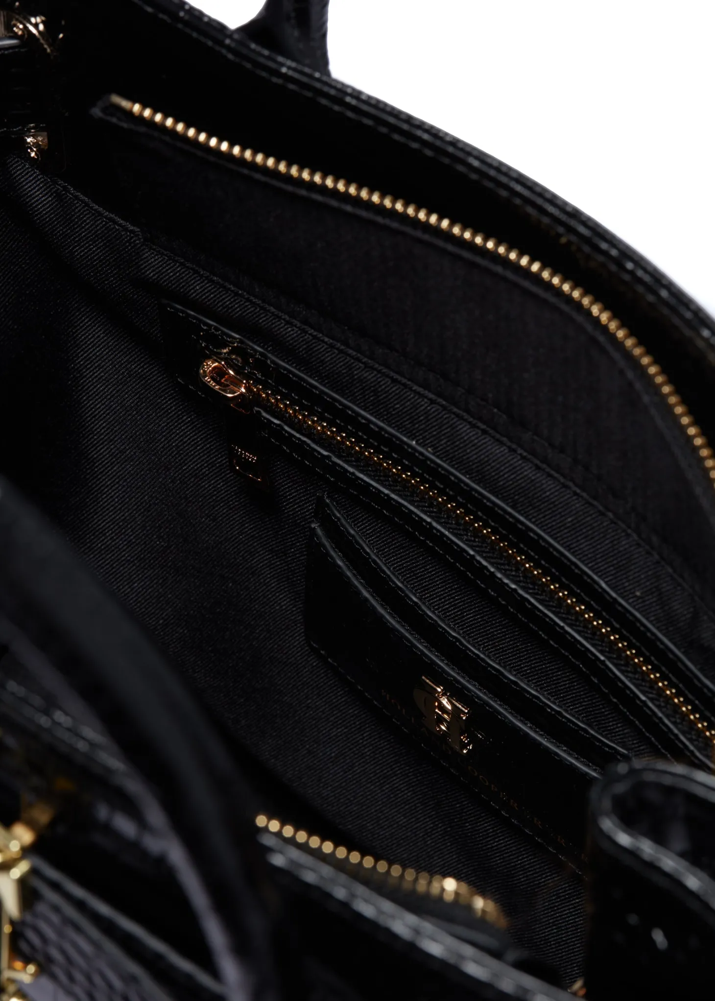 The Brompton Tote (Black Croc)