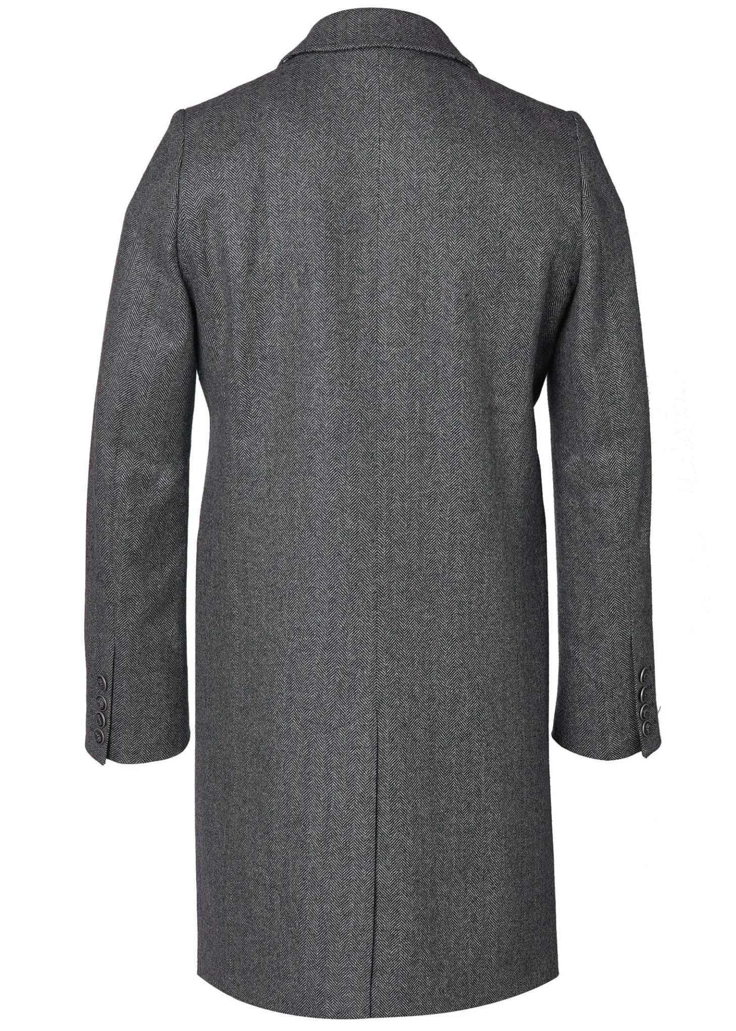 The Cheltenham Coat (Mono Herringbone)
