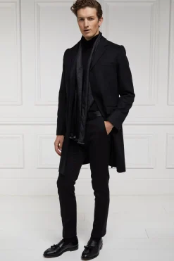 The Cheltenham Coat (Soft Black)