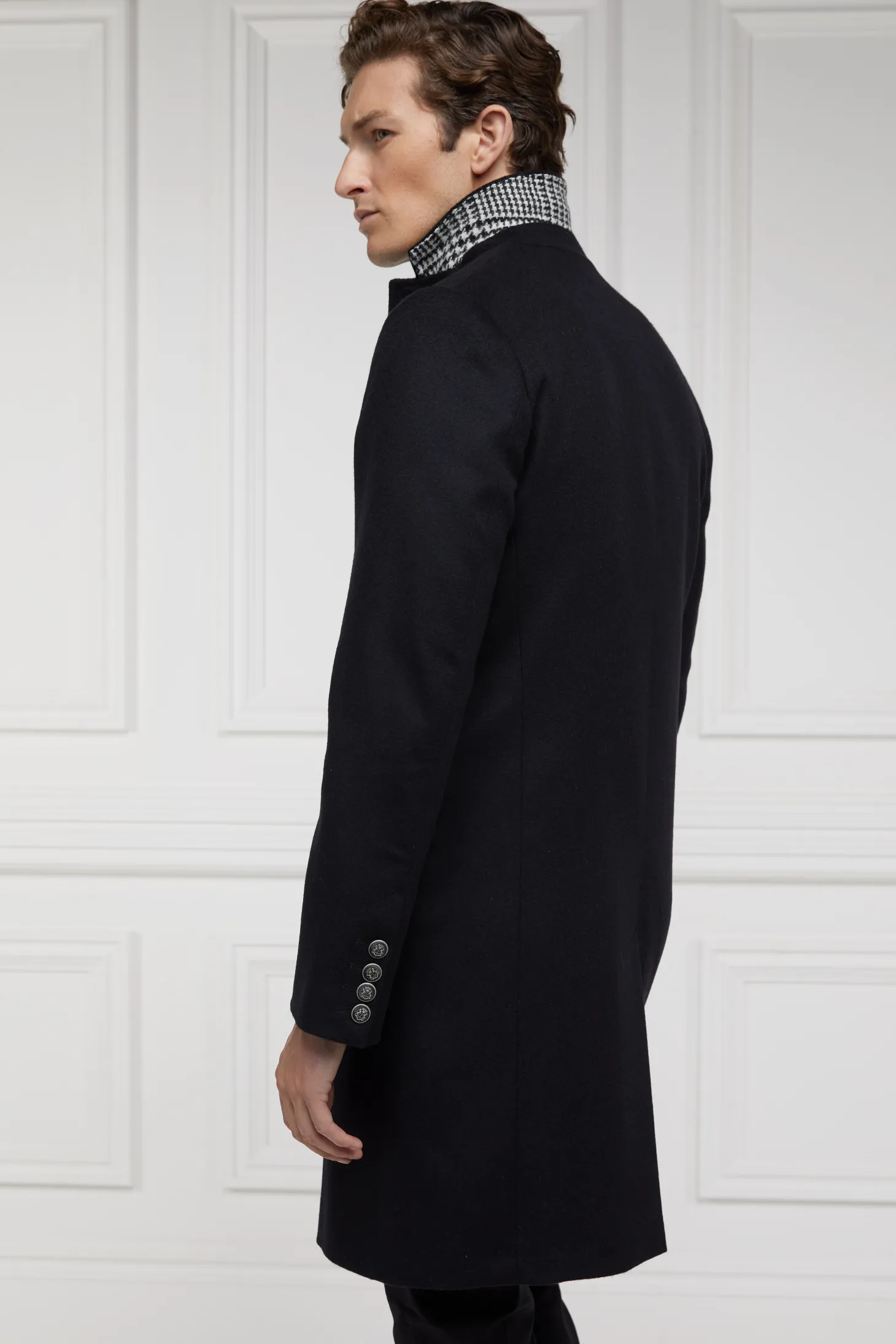 The Cheltenham Coat (Soft Black)