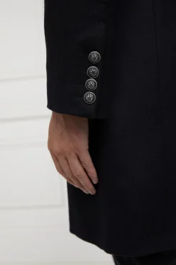 The Cheltenham Coat (Soft Black)