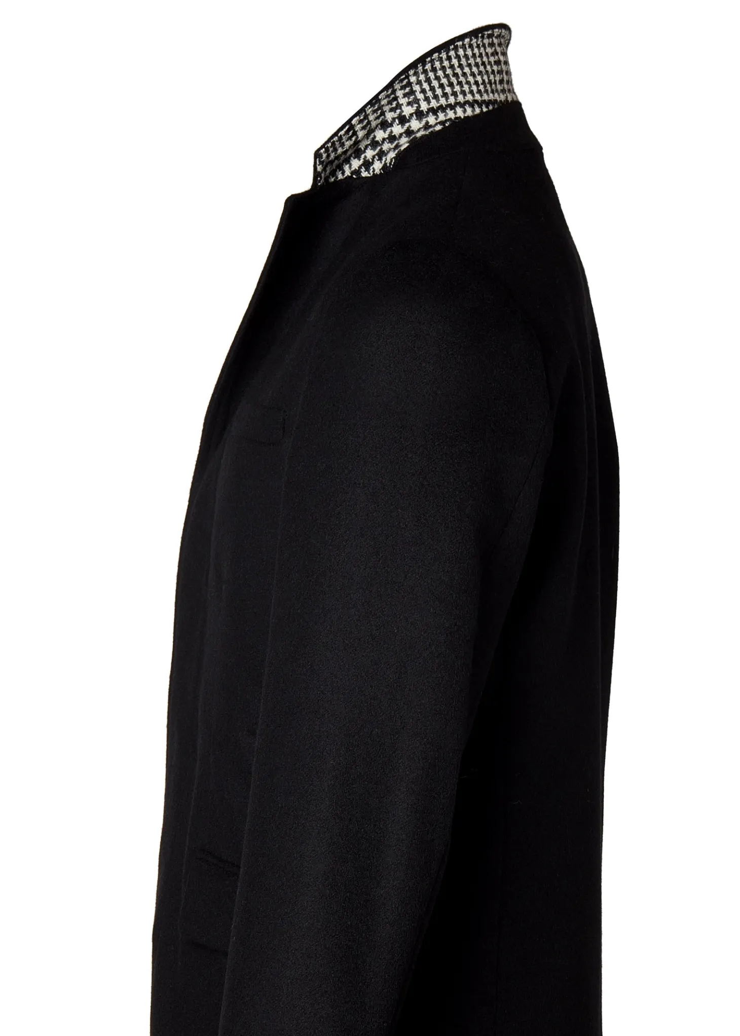 The Cheltenham Coat (Soft Black)