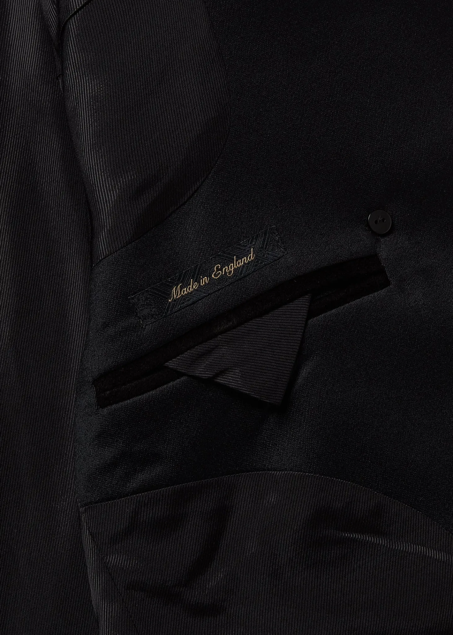 The Double Breasted Blazer (Black Barathea)