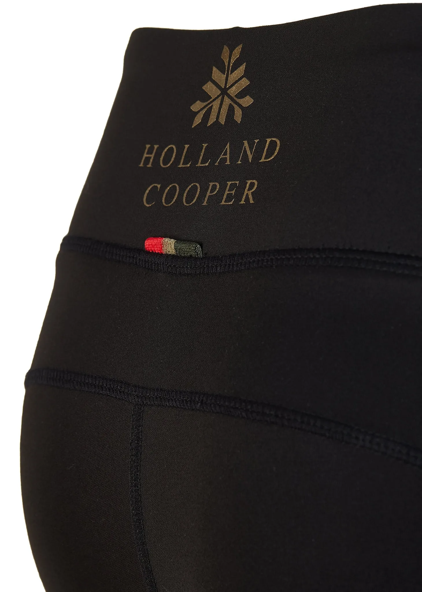 Thermal Panel Ski Leggings (Black)