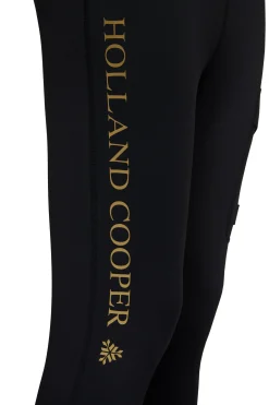 Thermal Ski Leggings (Black)