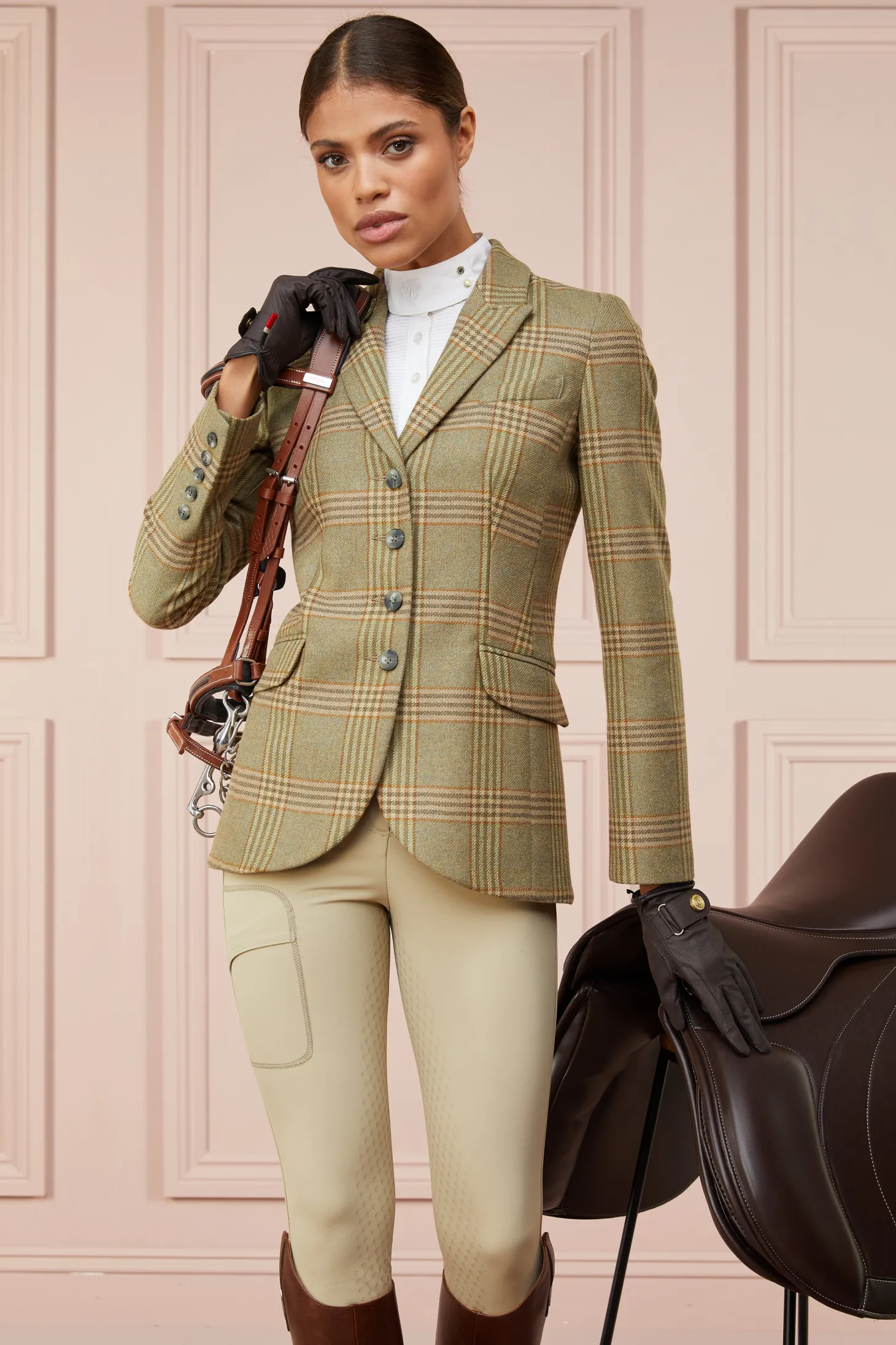 Tweed Riding Jacket (Leveret)