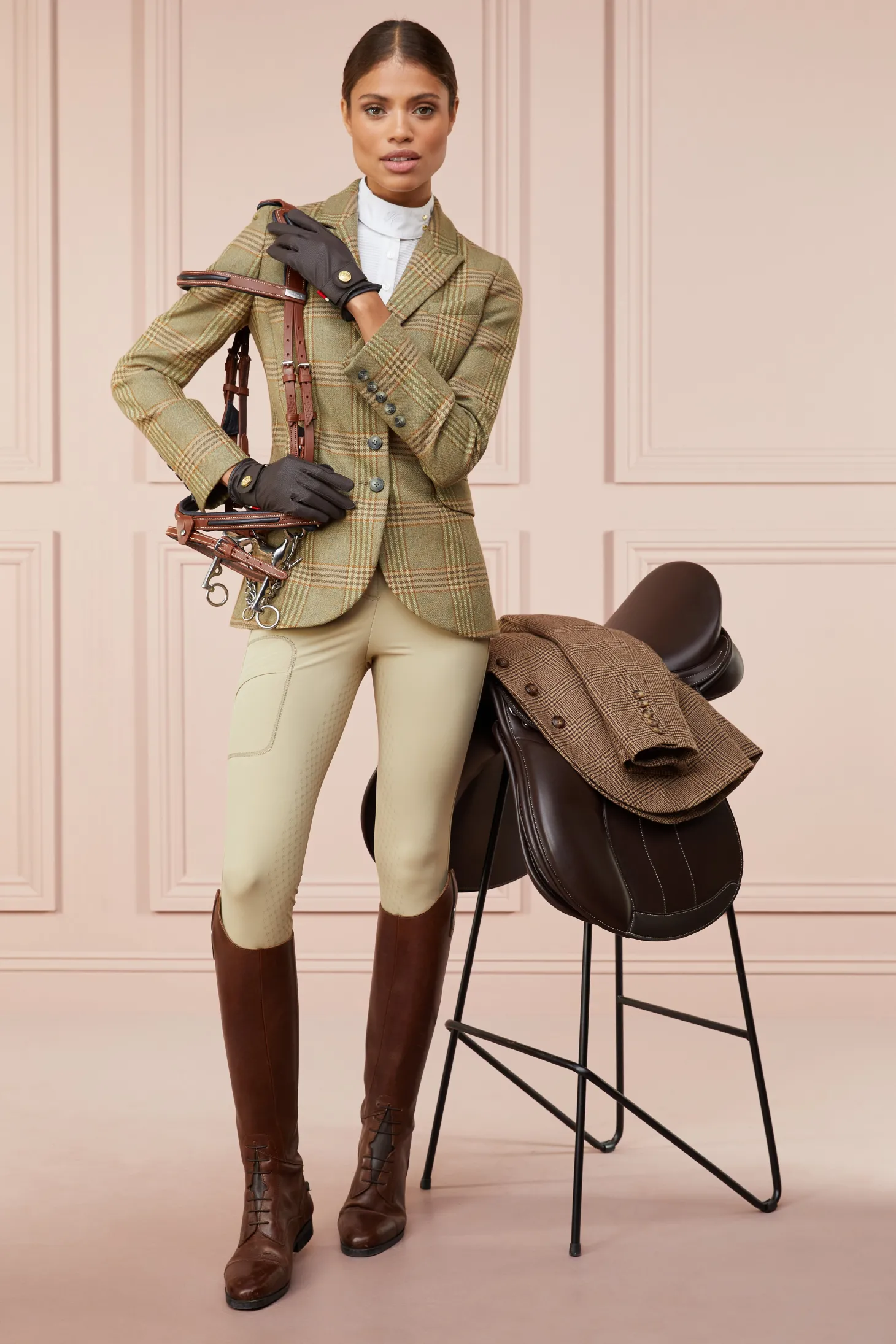 Tweed Riding Jacket (Leveret)