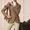 Tweed Riding Jacket (Tawny Brown)