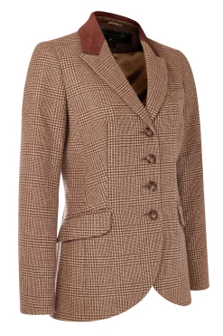 Tweed Riding Jacket (Tawny Brown)