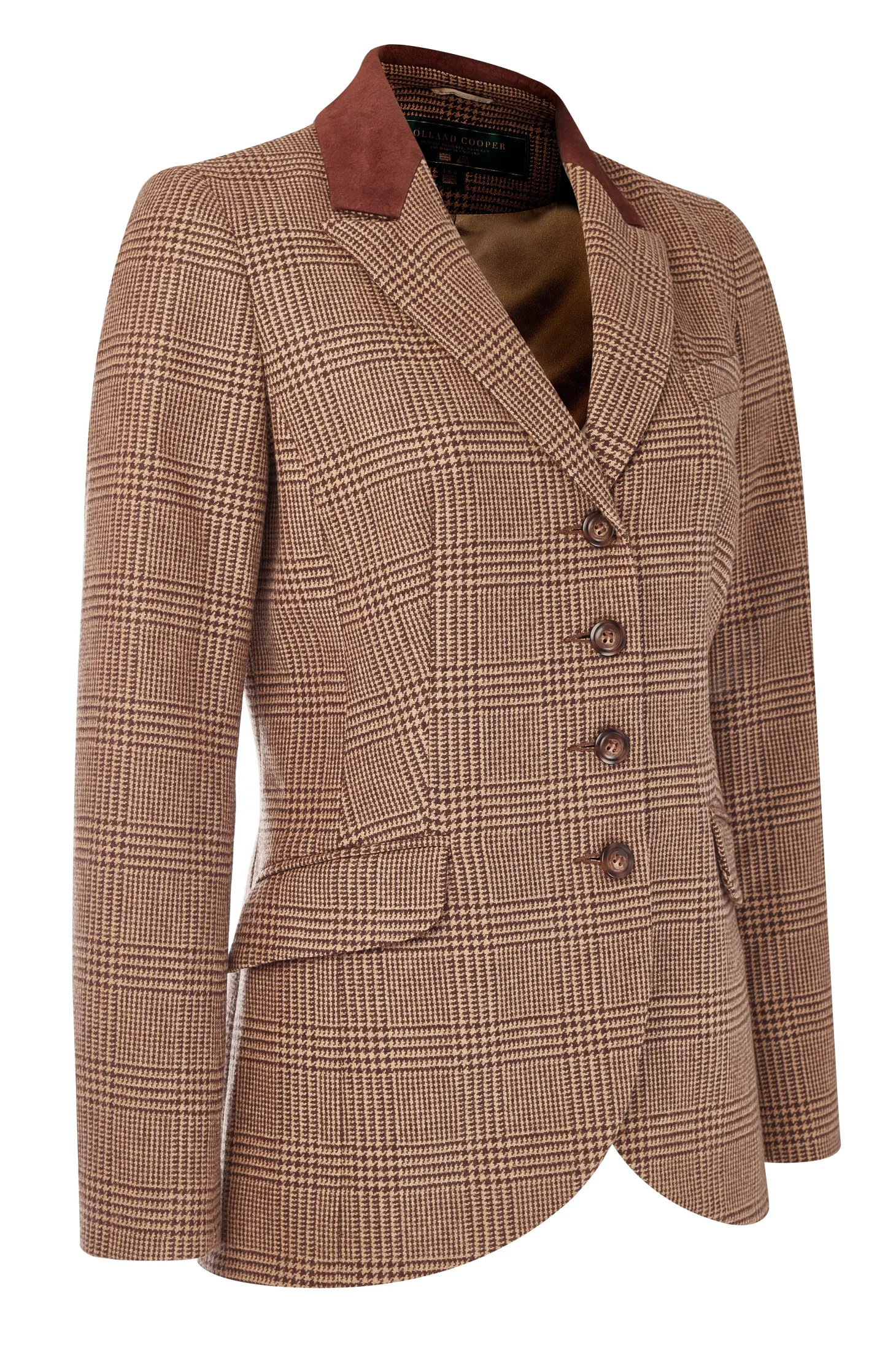 Tweed Riding Jacket (Tawny Brown)