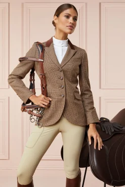 Tweed Riding Jacket (Tawny Brown)