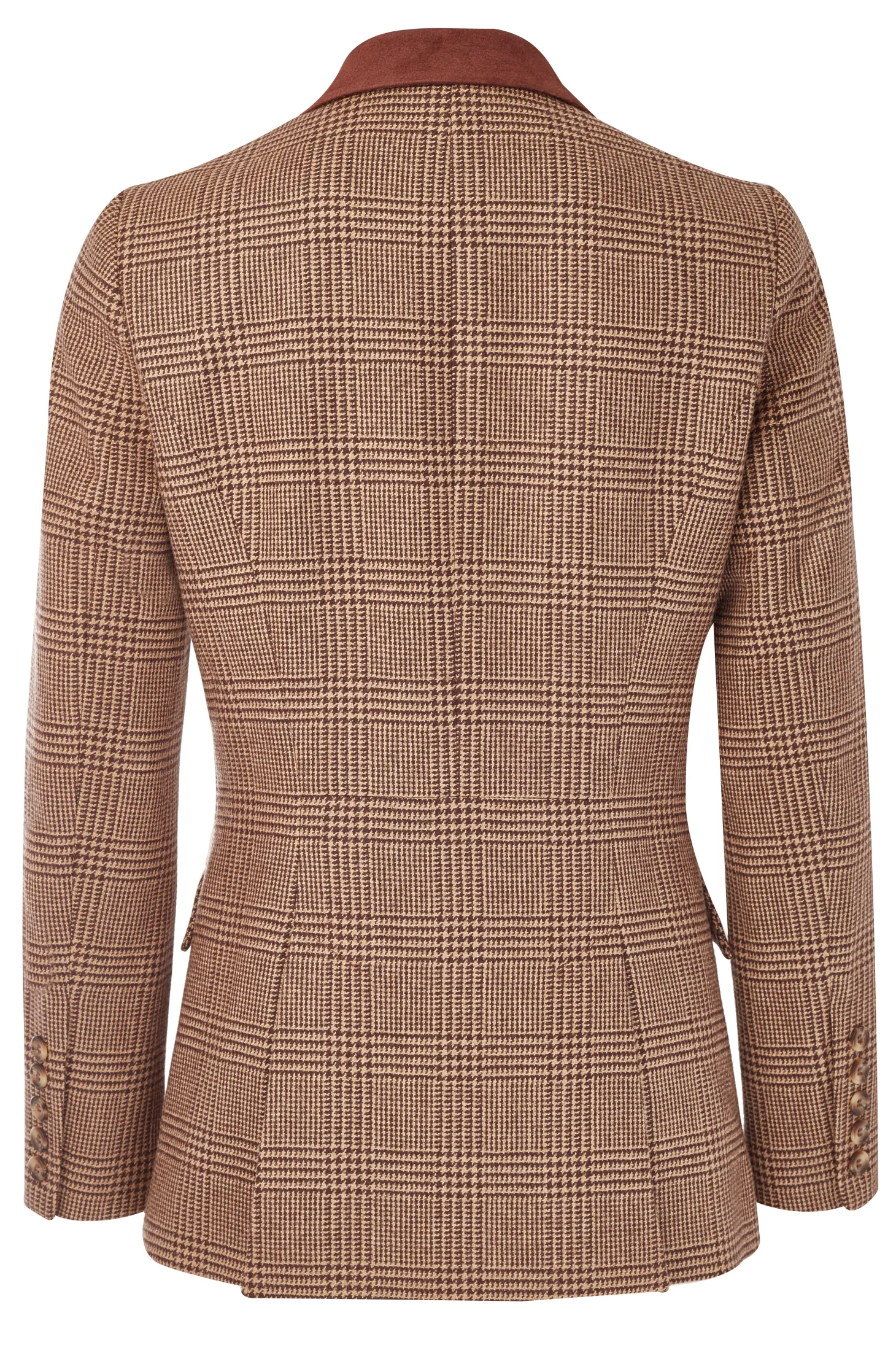 Tweed Riding Jacket (Tawny Brown)