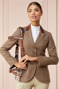 Tweed Riding Jacket (Tawny Brown)