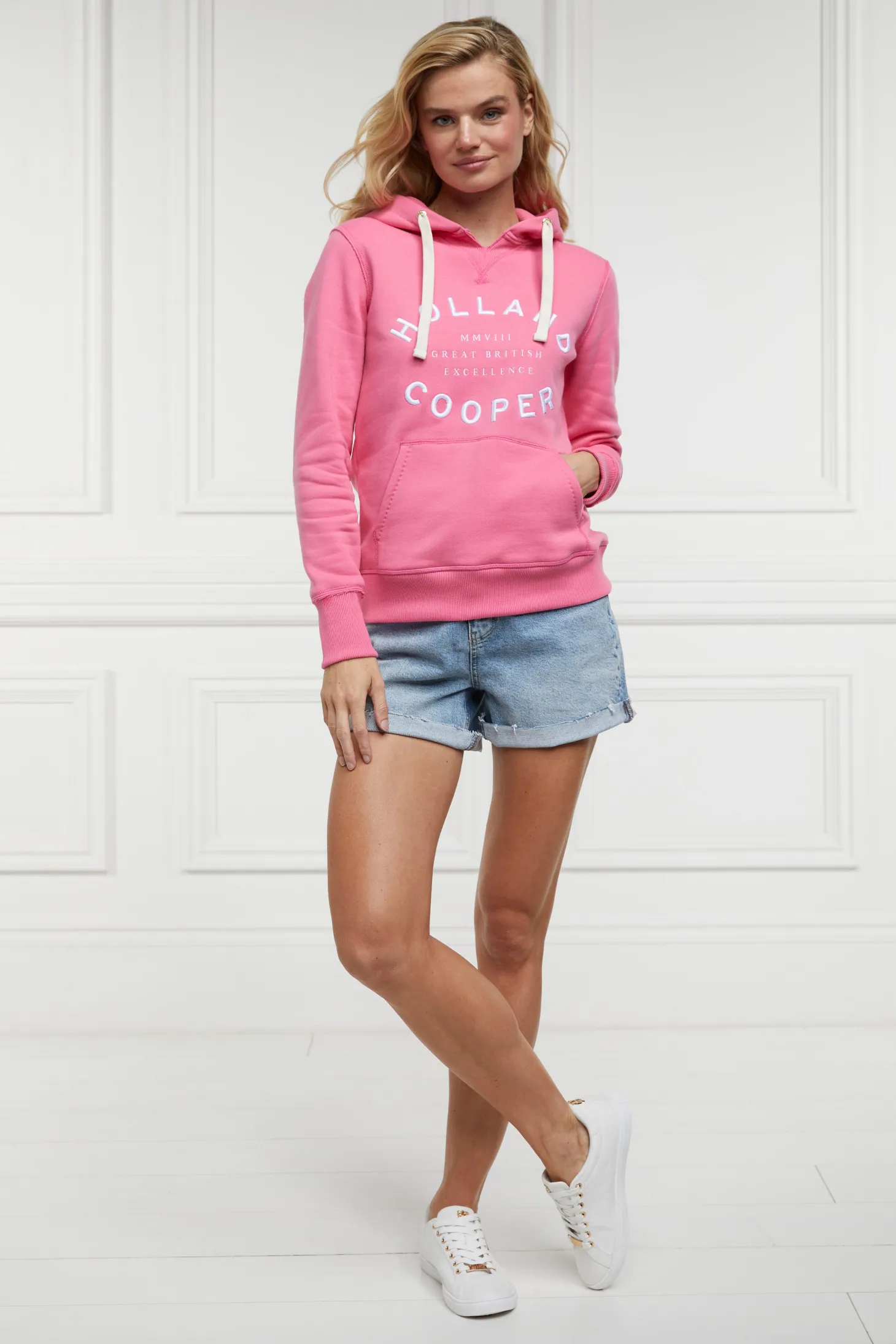 Varsity Hoodie (Peony Pink)
