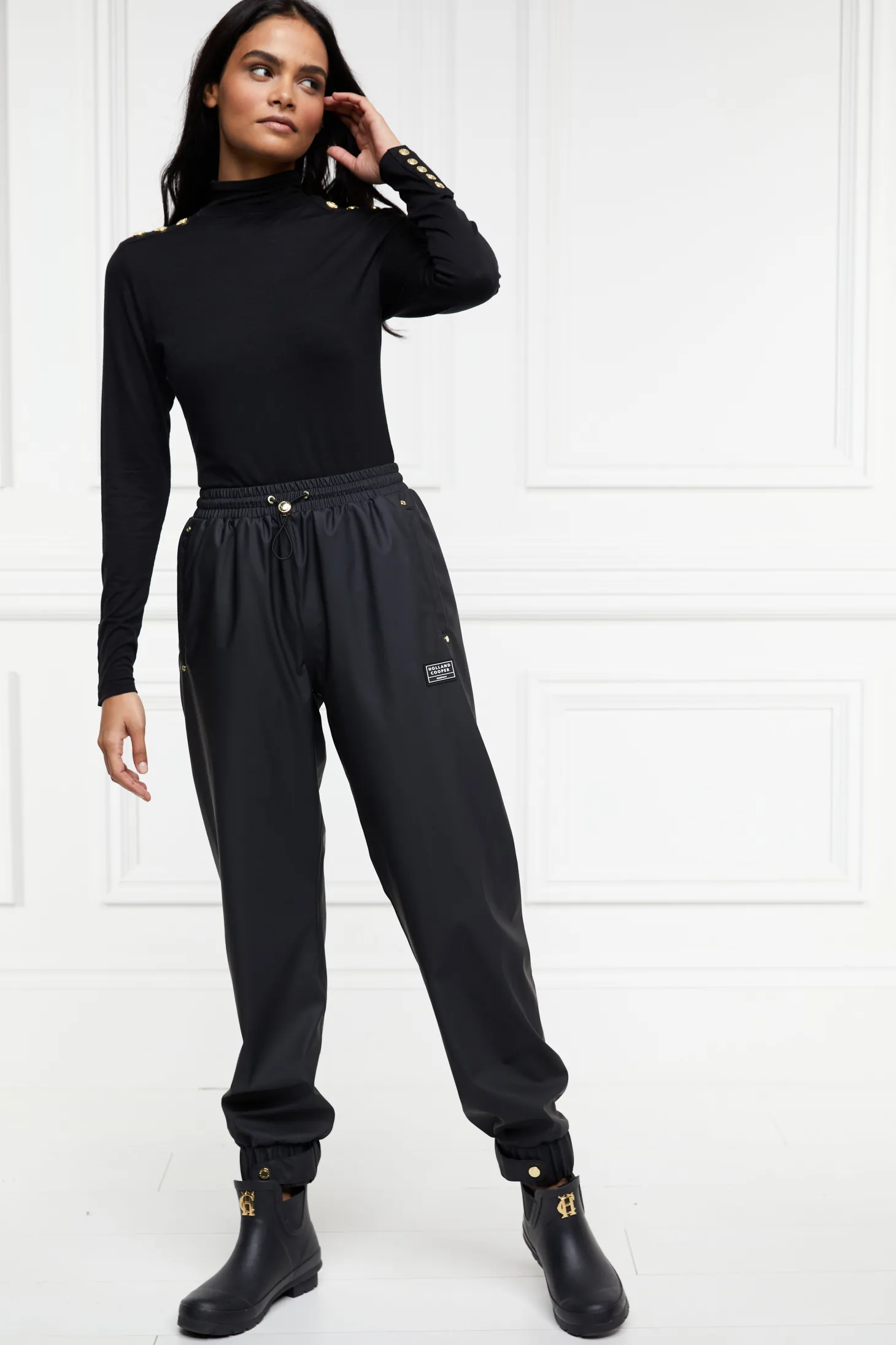 Waterproof Rain Trouser (Black)
