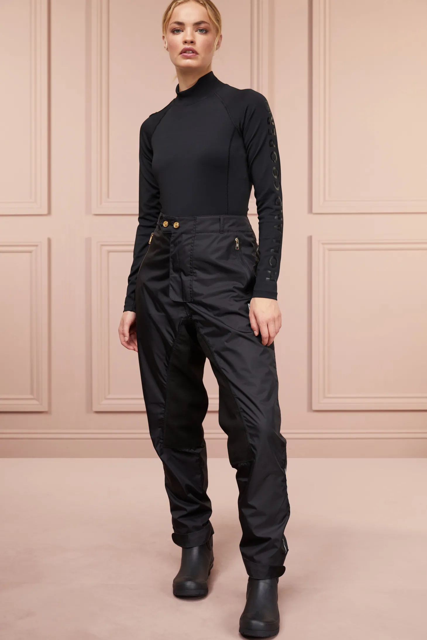 Waterproof Riding Trousers (Black)
