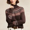 Whistler Roll Neck Knit (Chocolate)